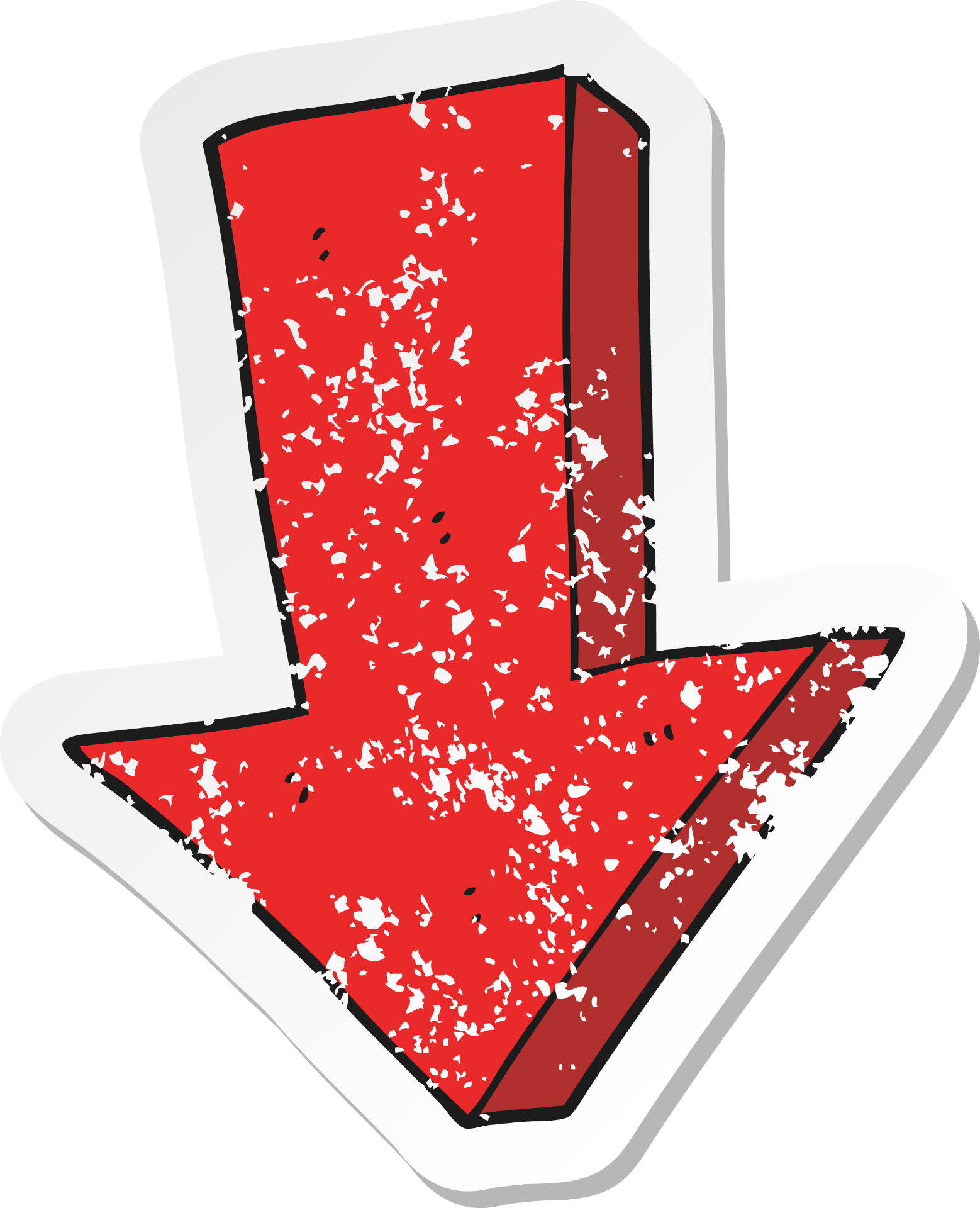 Downvote arrow
